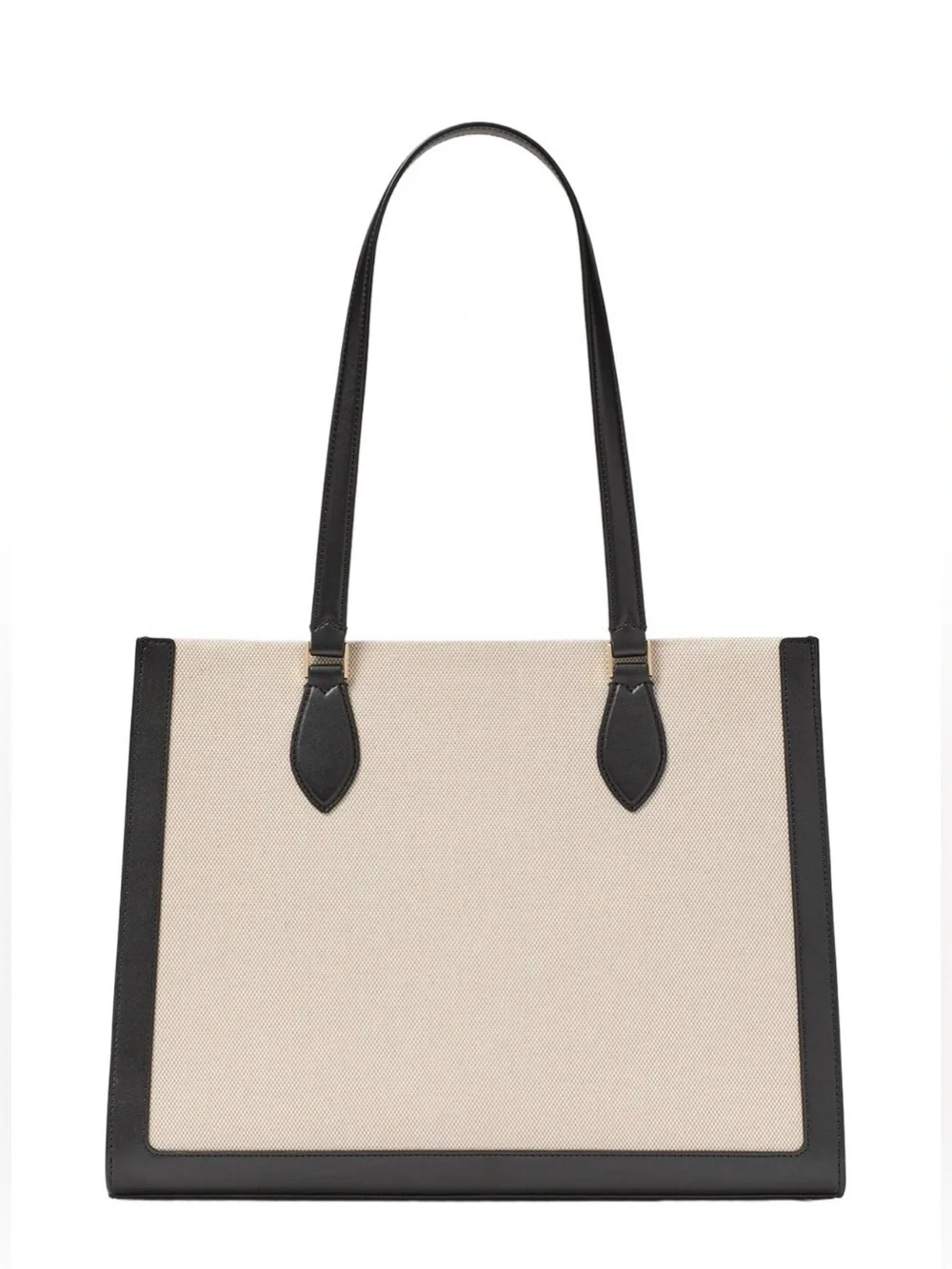 kate spade new york Ellie Large Canvas & Leather Tote